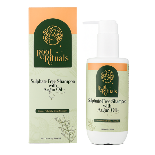 Root Rituals Sulphate-Free Shampoo Enriched with Argan Oil
