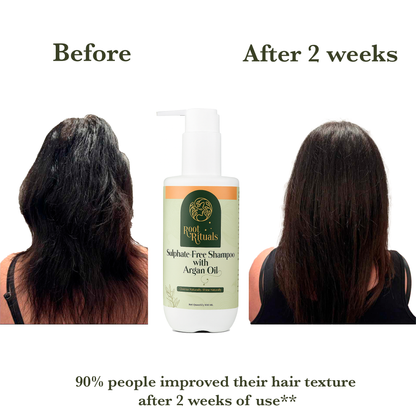 Root Rituals Sulphate-Free Shampoo Enriched with Argan Oil